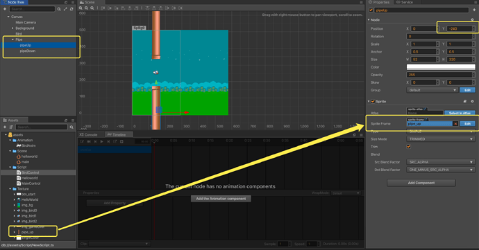 Create Flappy Bird in Unreal Engine without coding