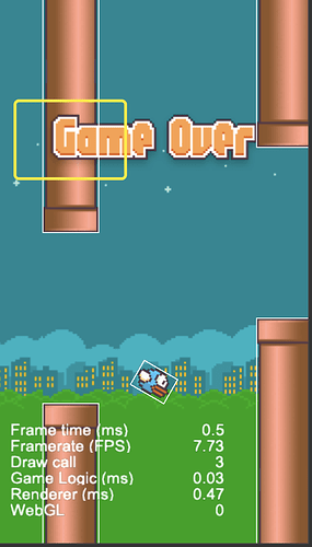 cocos2d iphone - Game over pop-up like Flappy Bird - Game