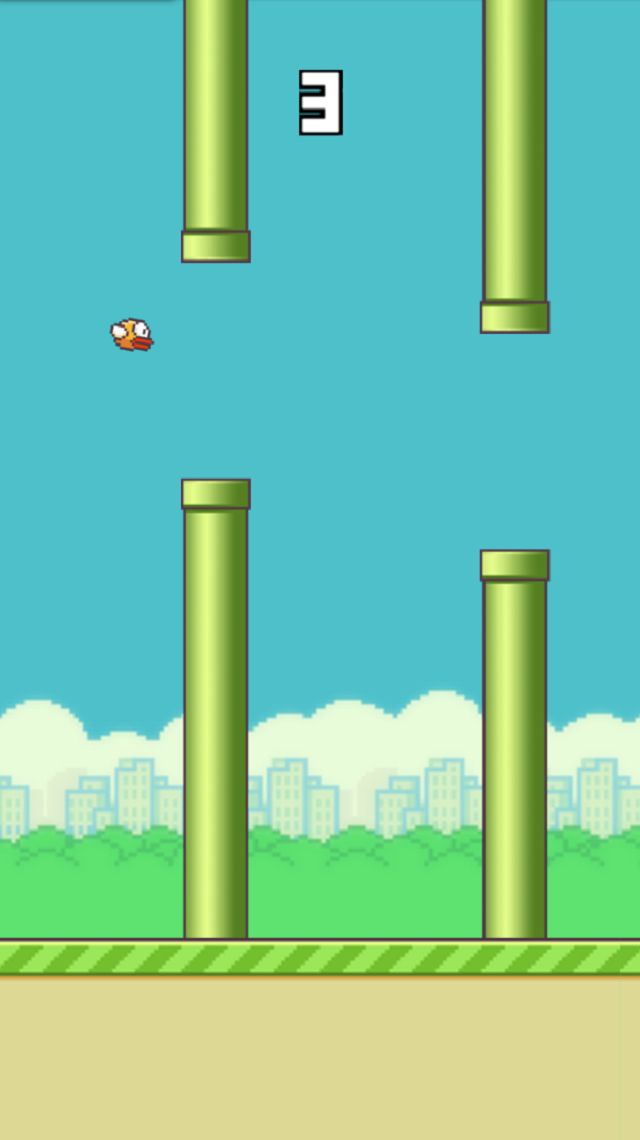 flappybird游戏画面图片