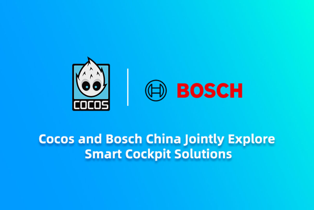 Cocos Helps Bosch China to Jointly Explore Smart Cockpit Solutions