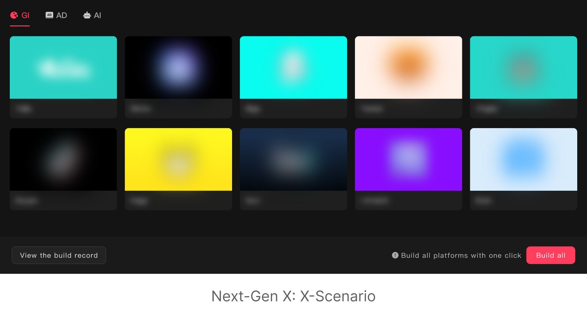 次世代跨平台 Next-Gen X: X-Scenario