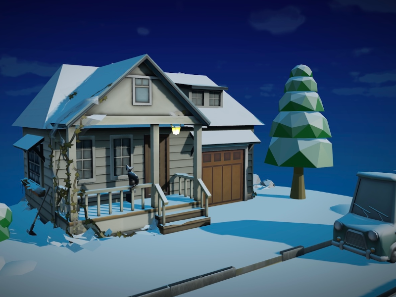 【教学版】积雪特效Shader