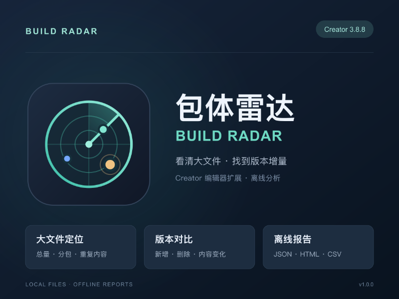 cocos-build-radar