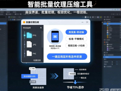 批量设置文件夹纹理压缩格式