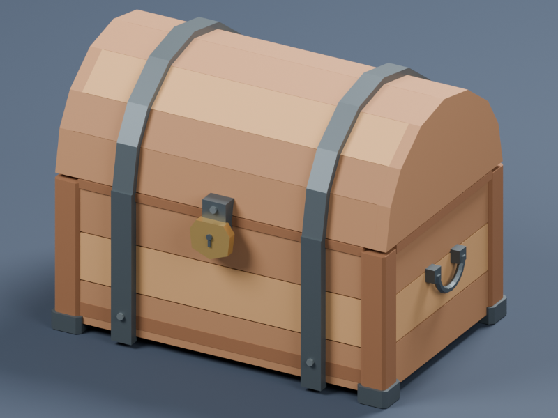Low-poly Fantasy Town Props-10件奇幻小镇3D道具