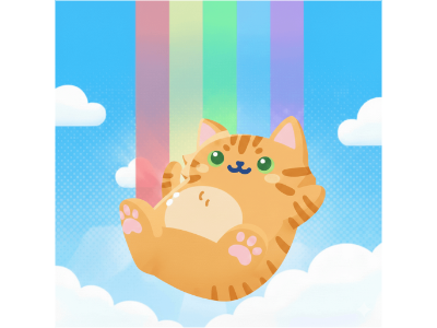 猫咪掉落