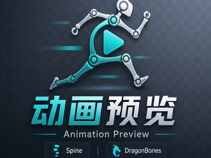 spine、dragonBones预览