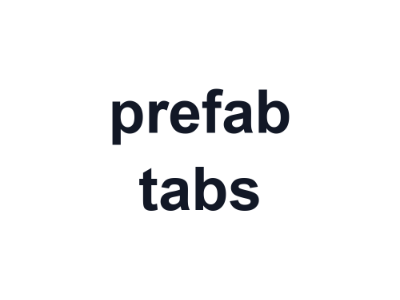 prefab-tabs