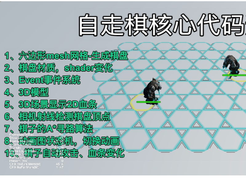 【3D自走棋】自走棋核心逻辑Demo