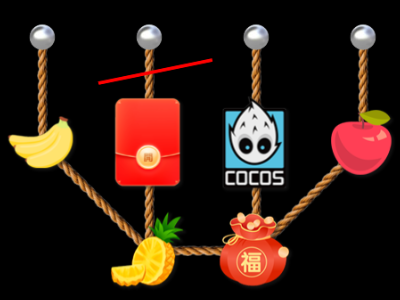 CocosCreator3.8中实现割绳子游戏效果
