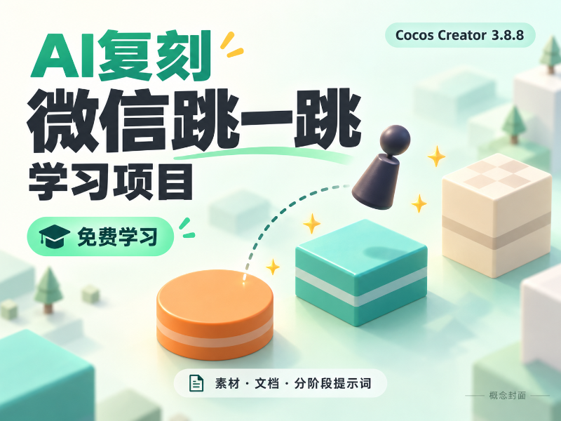 AI复刻微信跳一跳学习项目