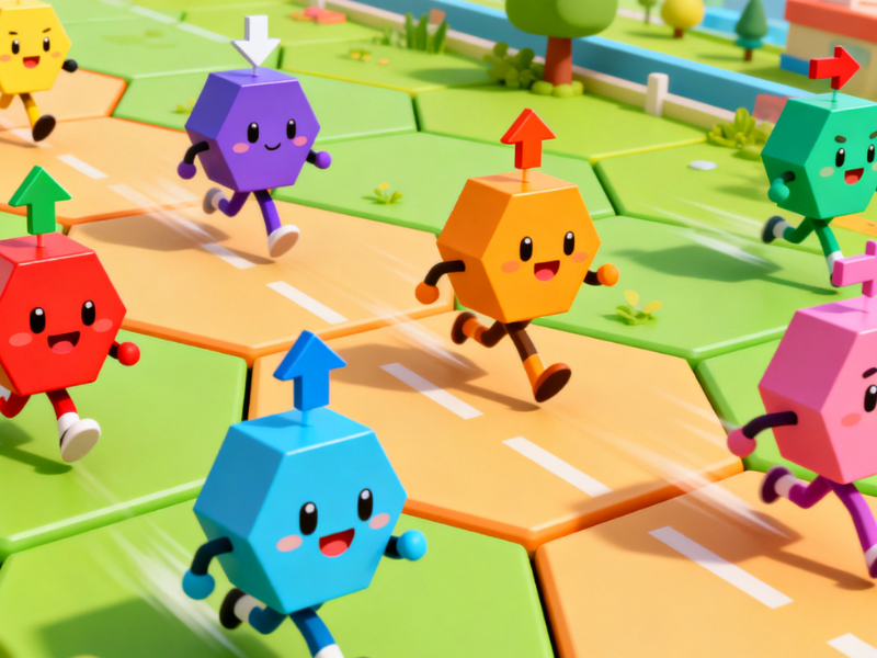 Hexagon running