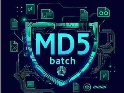 批量修改文件MD5值