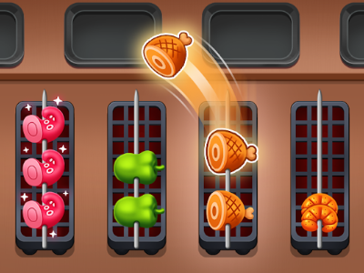 Skewer BBQ: Sort & Grill