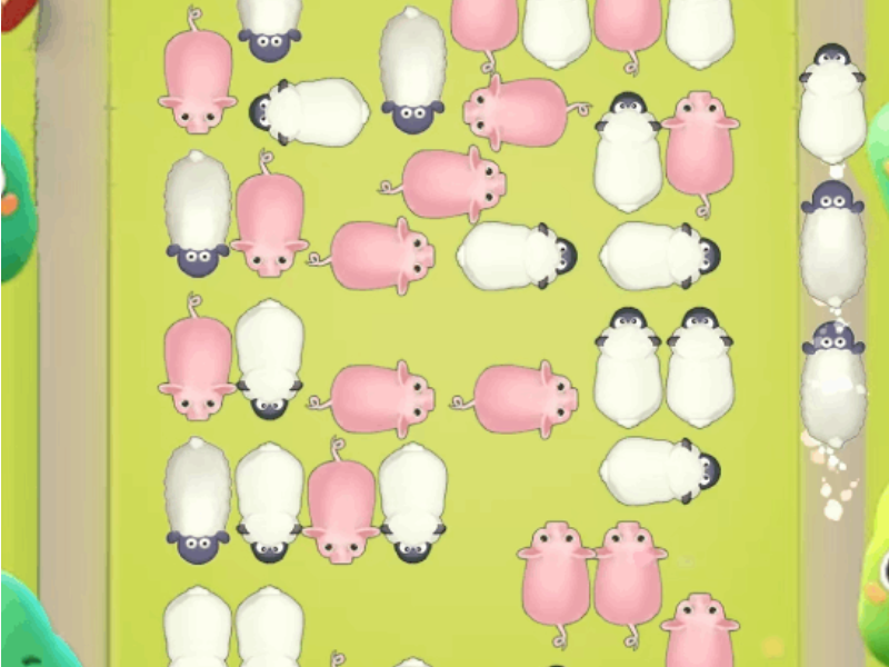 Cute Sheep Match-3 Farm