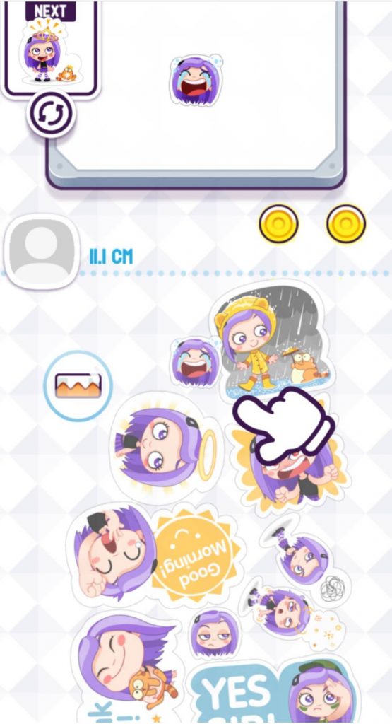 viber emoticons violet