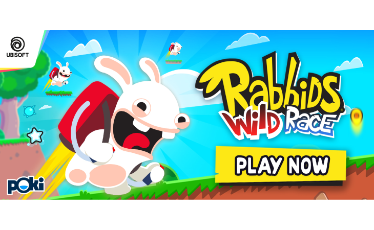 Rabbids Wild Race - Play it on Poki 