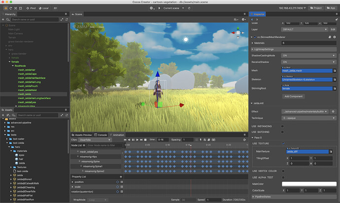 Creator Cocos  Software de criação de jogo 3D de várias plataformas