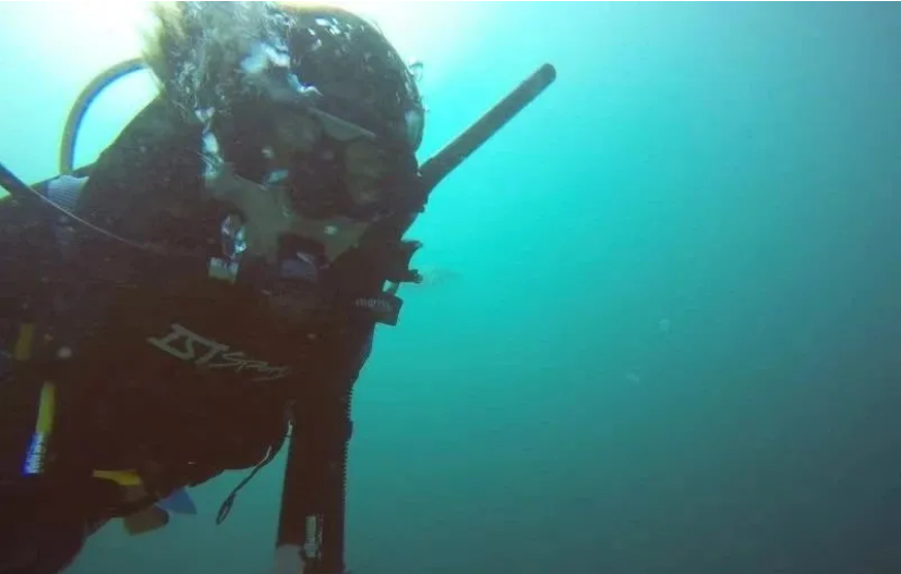 Kristine in Sipadan, Malaysia 